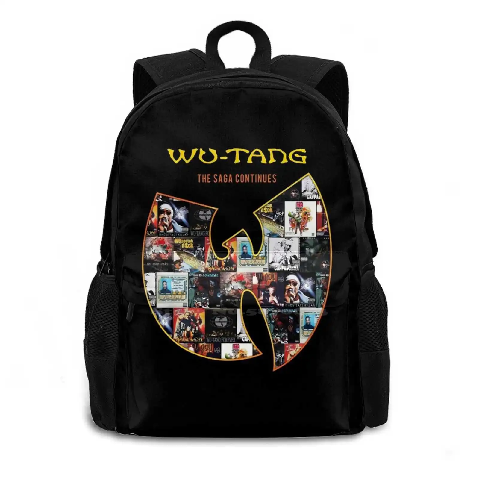 Hip Hop Merchandise 1 Tang-Wu Travel Laptop Bagpack Fashion Bags Tang Rap Clan Hiphop