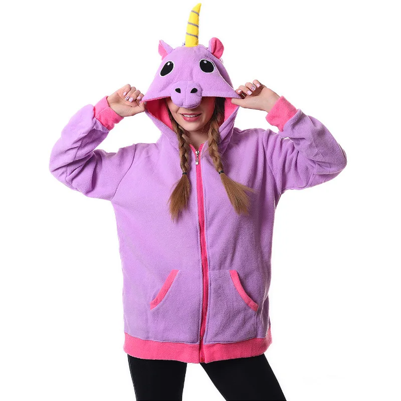 

Cute cartoon onesie Sleepwear Pajamas Adult Onesie Animal Hot New Unicorn Hoodie Sweatshirt Anime Cartoon Jacket Long Sleeve