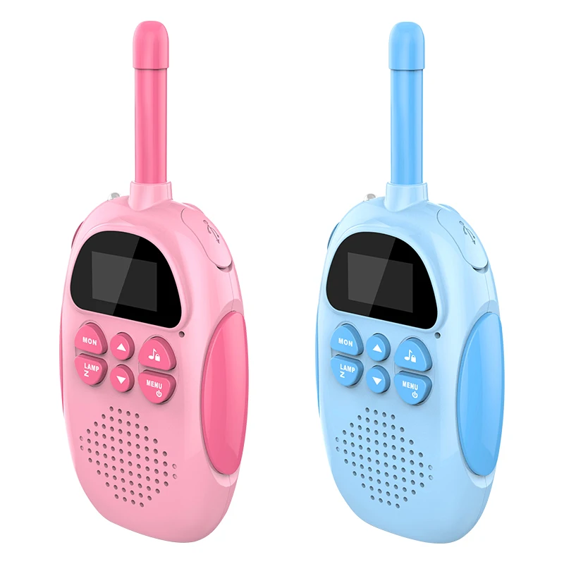 Inrico-Portable Walkie Talkies for Kids, Handheld Toy, Parent-Child Educational Interactive Toys, Mini Walkie Talkie for Kids