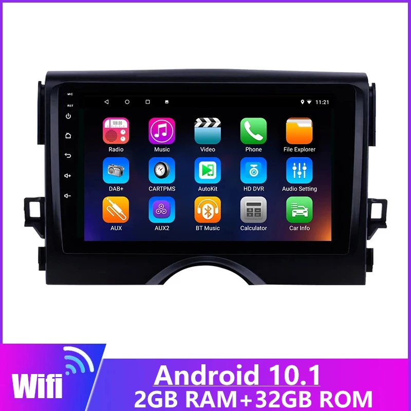 

9 inch Android 11 Car Radio Auto Stereo MP5 Player For TOYOTA REIZ Mark X 2010 2011 2012 2013 2014 2015 Head Unit GPS NAVI