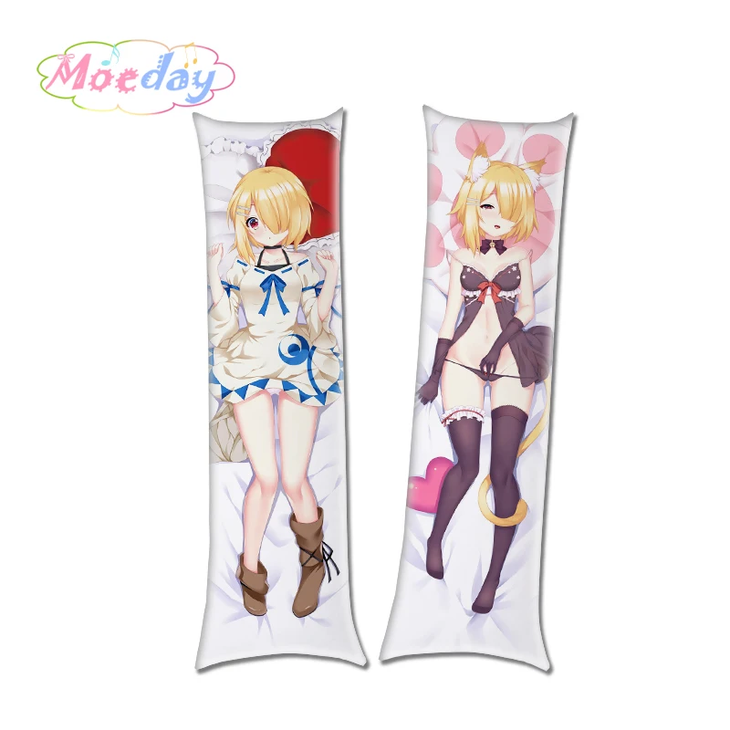 

2019 September Anime Demon Lord, Retry! Aku Girl Characters Hugging Body Pillow Case