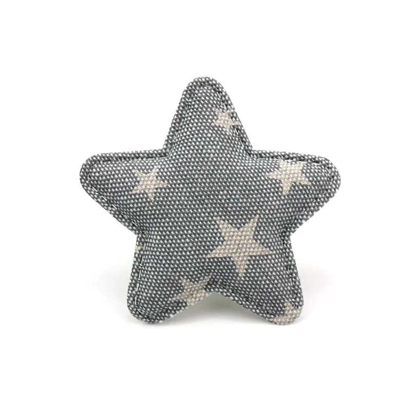 40Pcs 5cm Denim Fabric Star Appliques For DIY Kids Crafts Headwear Accessories Hairpin Decor Clothes Sewing Patches Wholesale