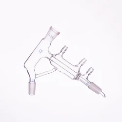 Glass Micro Distiller, Joint 14/23, Microscale Distillation Tube, Minute Quantity, Borosilicate Glass