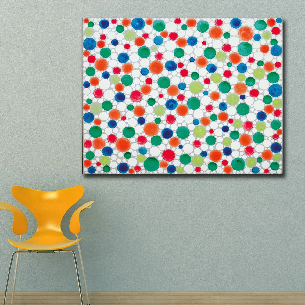 Yayoi Kusama dots obsession oweng of Painting Picture Home Decorative Art Picture Paint on Canvas Prints wall painting No Framed