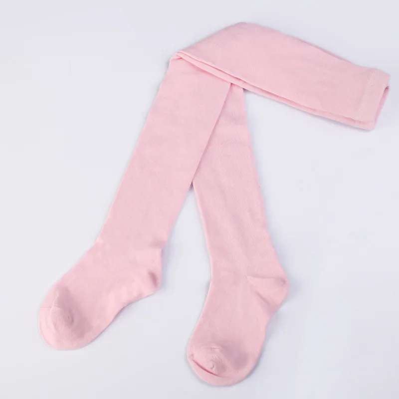 Baby Tights Baby Solid Stockings Children Spring/Autumn Tights Cotton Baby Girl Pantyhose Infant Clothing Knitted Ballet Dance