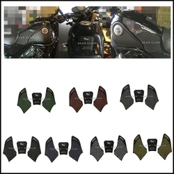 Motorcycle Tank Pad Protector Sticker Decal Gas Fuel Knee Grip Traction Side For Benelli Leoncino 500  BJ 500