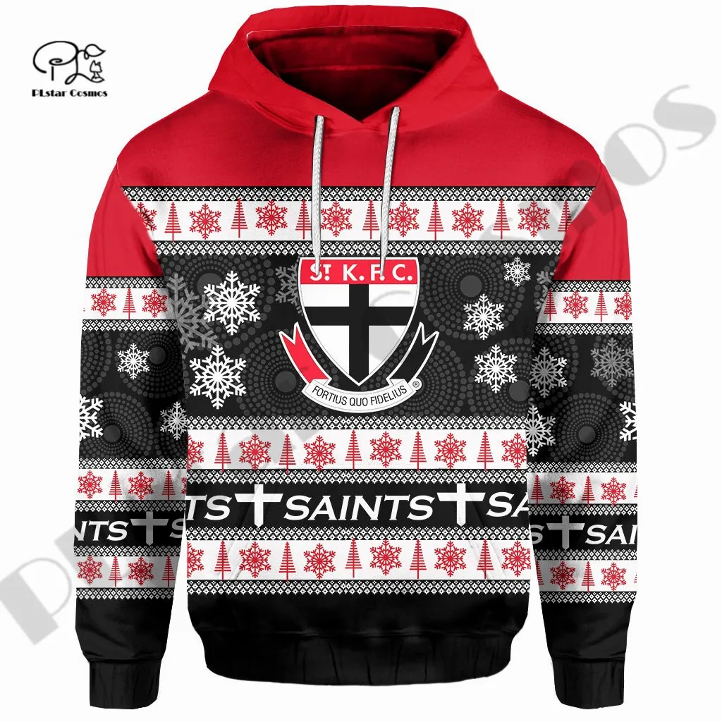 

PLstar Cosmos 3DPrint Newest Saints Football Christmas Art Unique Streetwear Harajuku Pullover Unisex Hoodies/Sweatshirt/Zip Q-1