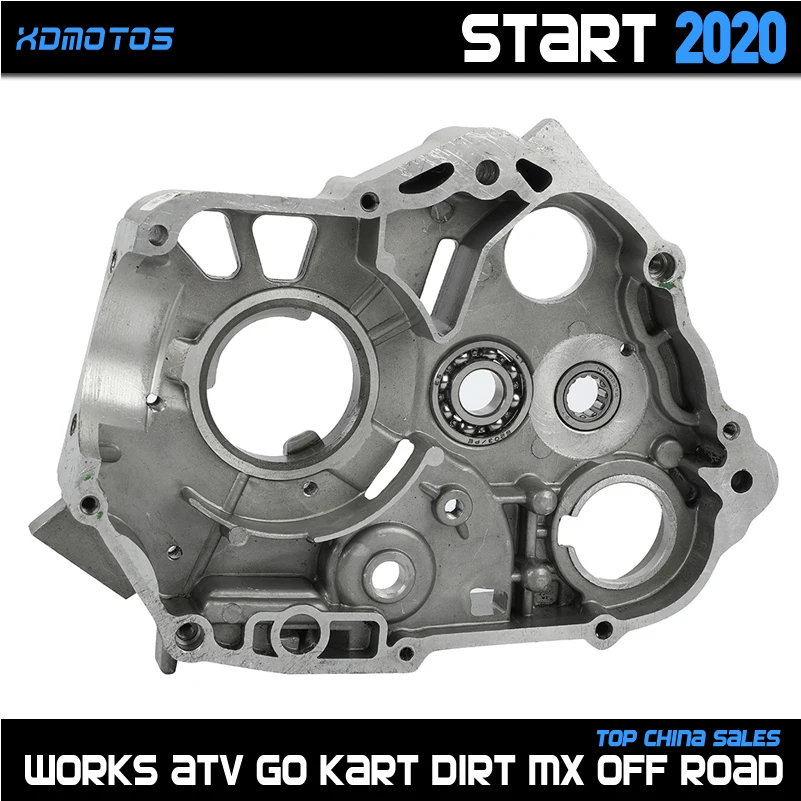 Motorcycle Crank Case Right Left Side Set For YX 150 160 CC Horizontal Kick Starter Engine Dirt Pit Bikes Parts