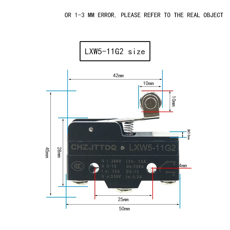 CHZJTTDQ  Stroke Limit  Micro Switch  LXW5-11G1 G2 G3 2277 Q1 Q2 M Z1 D1 78 24 N1 N2