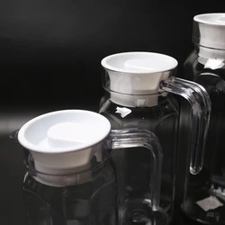 Anti Dust Non Splash Bottle Plugs Leak Proof Caps For Bistro Pitcher Lids Glass Water Carafe Plastic Covers Stoppers