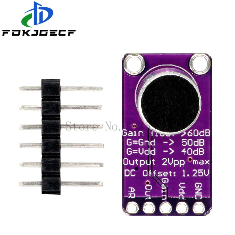 KY-037 Sound sensor module sound control sensor MAX4466 MAX9814 switch detection whistle switch microphone amplifier For Arduino