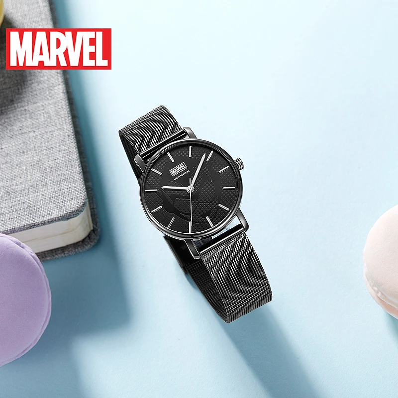 Montre-bracelet à quartz unisexe pour couple, montres Marvel, Ant-Man, Wasp, Avengers, Japon, saphir, cristal, amoureux, femmes, hommes, nouveau Reloj zones b