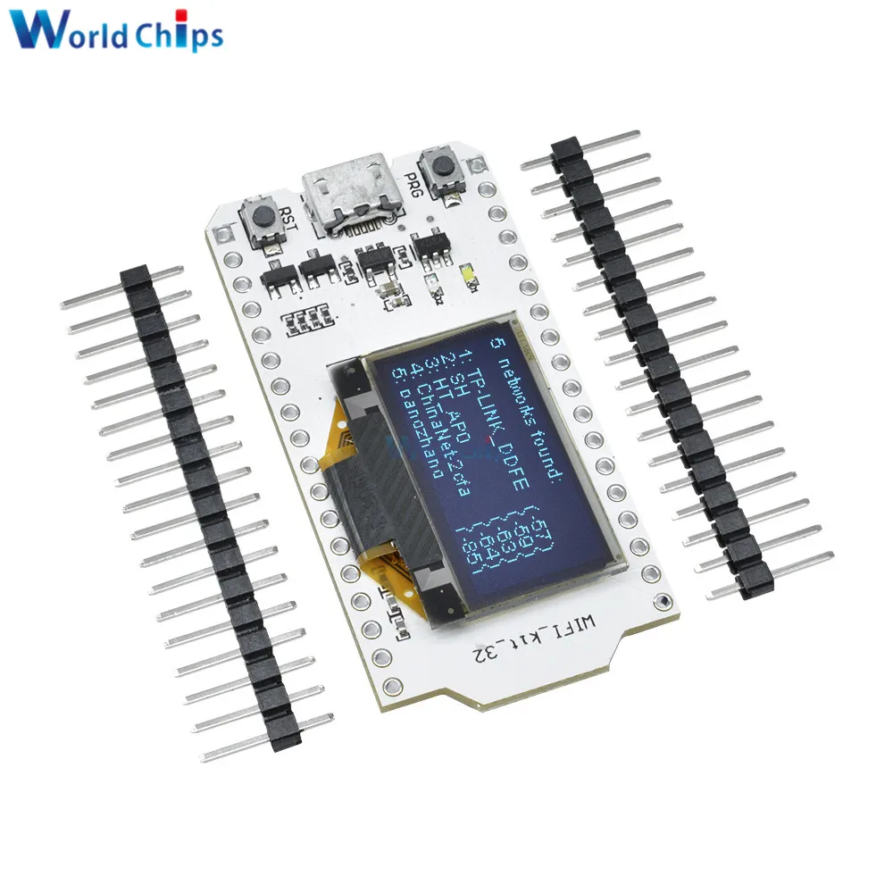 Esp32 Development Board 0.96 Inch OLED Digital Display Bluetooth WIFI Module CP2102 32M Flash Internet of Things For Arduino