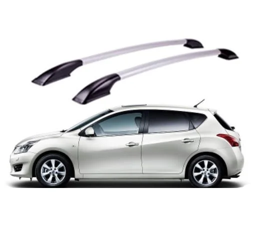 For Nissan Tiida hatchback Car Aluminum Alloy Roof rack Luggage Carrier bar Car Accessories