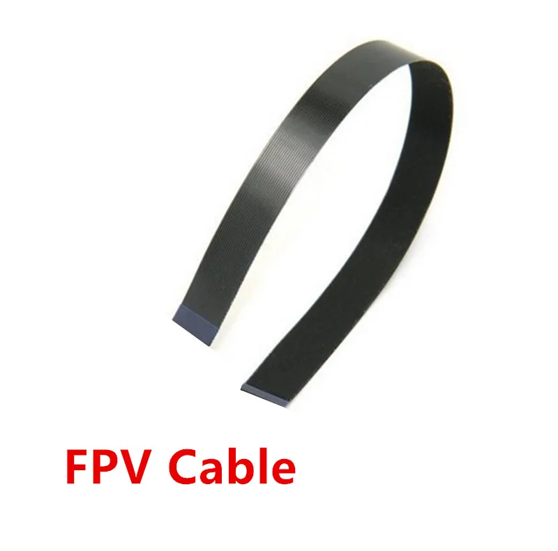 FPV HD-compatible Ribbon Cable Dual Up Angled 90 Degree  Type A Male to Male FPC Flat Cord for Multicopter Aerial Photography