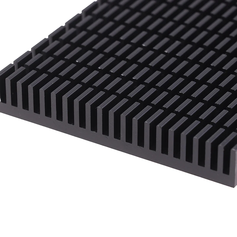 150*93*15MM Heating Panel Heat sink High quality Aluminum Heatsink Plate Black Radiator Manufacturer