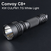 Convoy C8 Plus with KW CULPM1.TG Linterna 18650 High Powerful Led Flashlight Flash Torch Camping Hunting Light