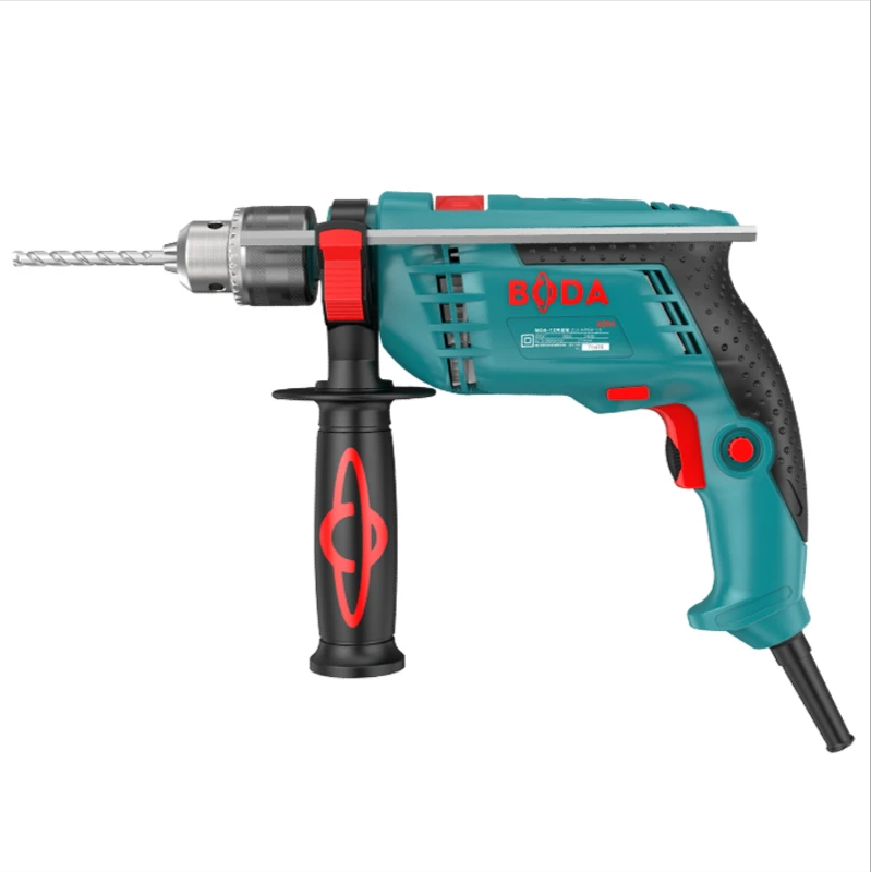 700W Multi-Function Flashlight Impact Drill 220V Household Pistol Drill Electric Tool Small Electric Hammer