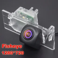 HD 1280*720 Fisheye Car Parking Camera For VW Volkswagen T6 Transporter/Caravelle/Multivan 2015~2019 License Plate Lamp Camera