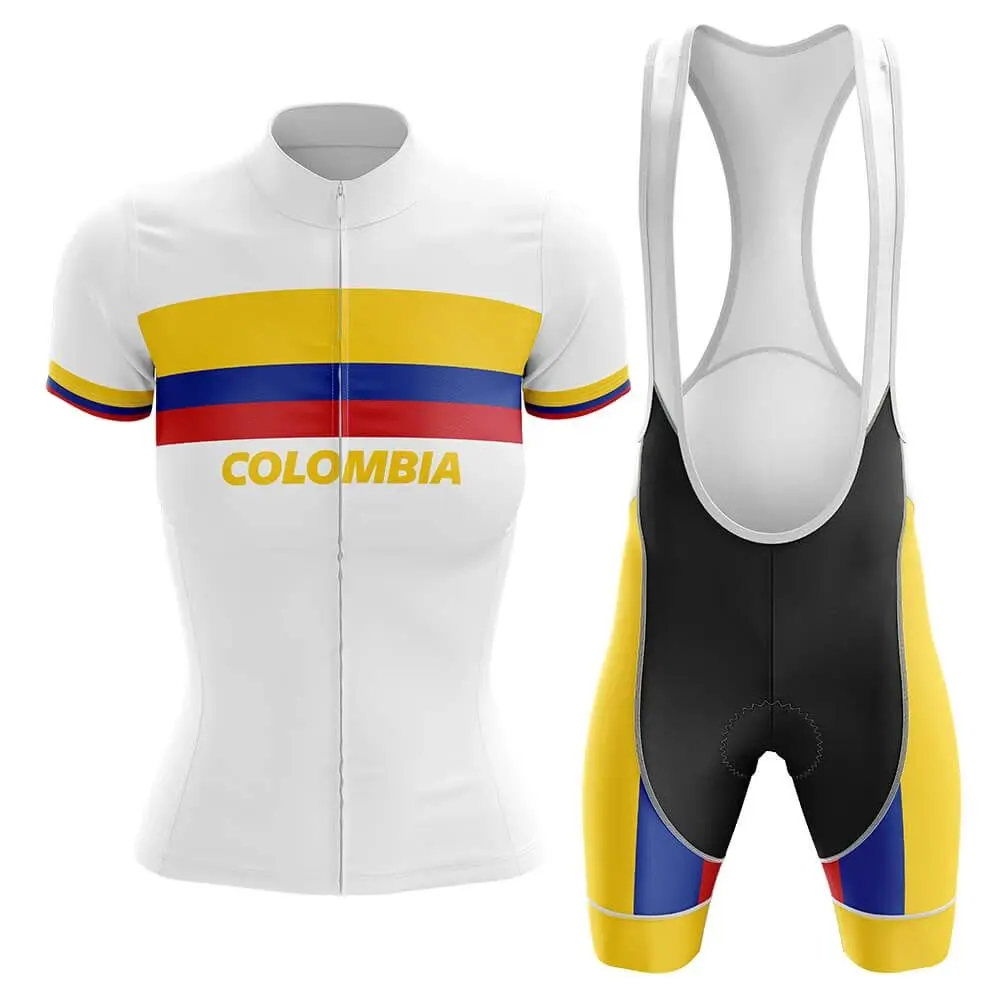 2020 Team Colombia Cycling Jersey Set Women\'s Cycling Clothing Road Bike shirts Suit Bicycle Bib Shorts MTB Wear Maillot Culotte