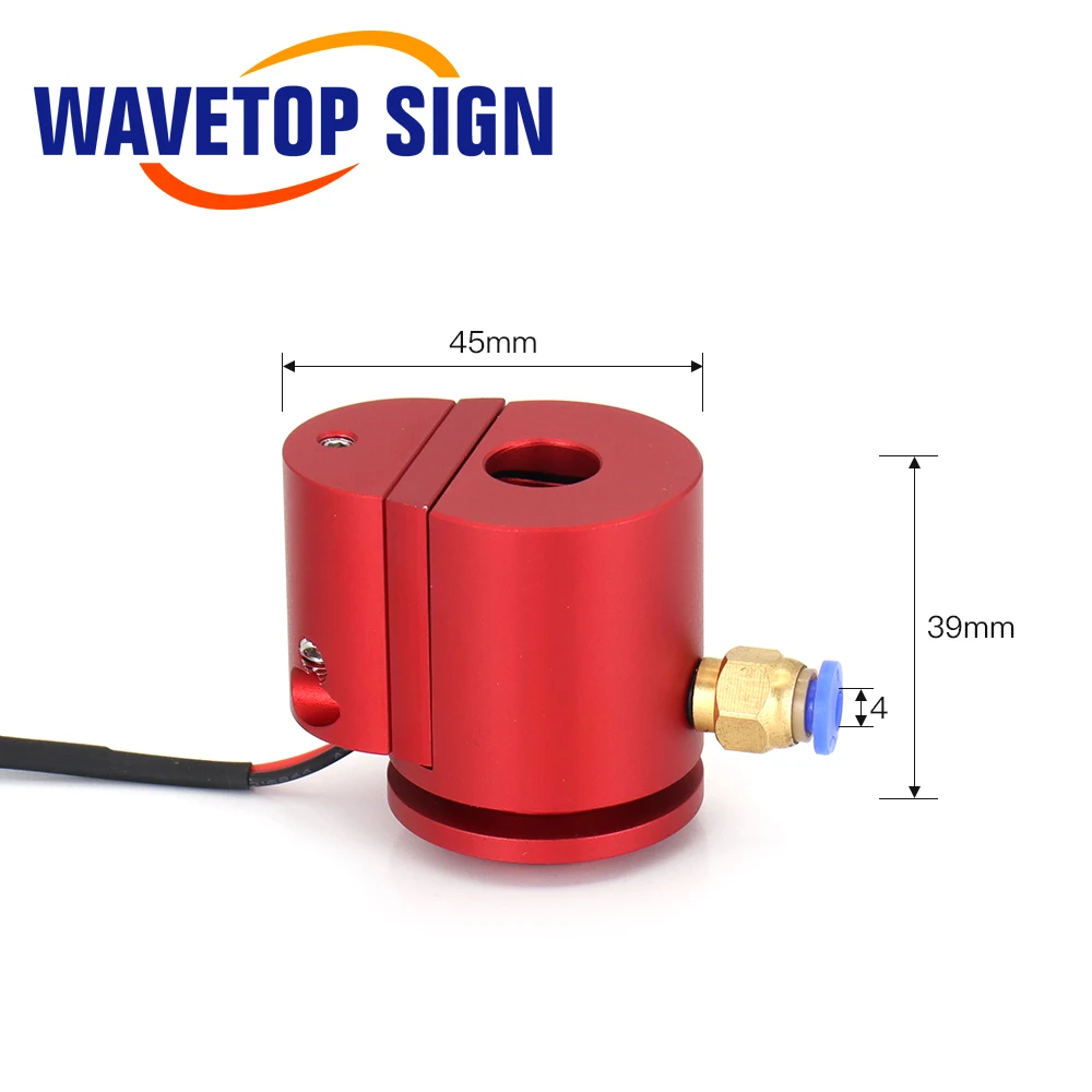 Imagem -02 - Wavetopsign-indicador de Luz Vermelha com Laser Infravermelho Ajustar o Caminho de Luz Carregar Caixa de Bateria para o Tubo Laser Yongli Co2