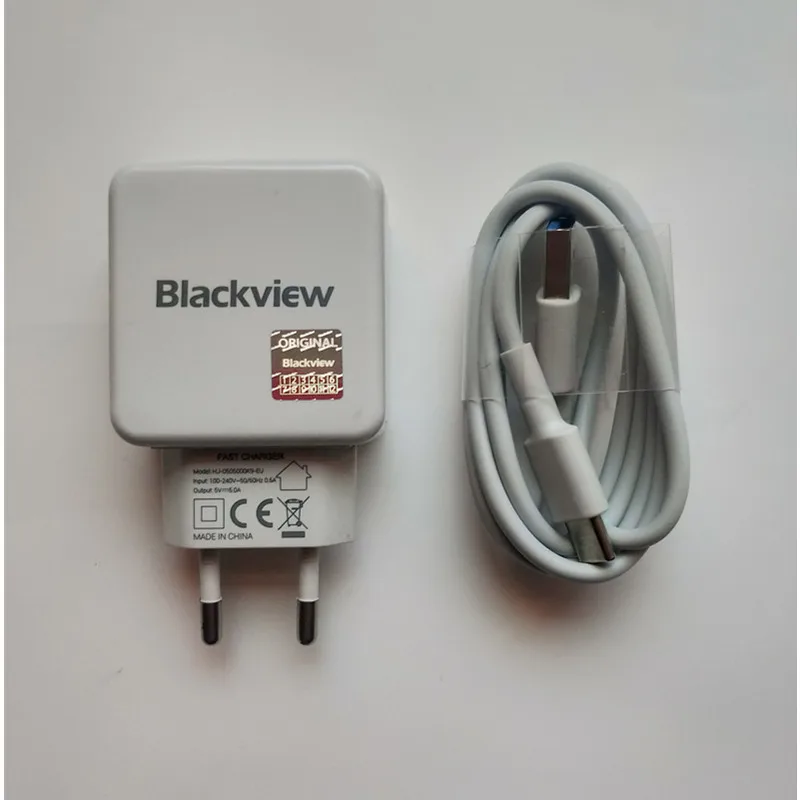 Blackview P10000 Pro  Charger + USB Cable USB Line For Blackview P10000 Pro Phone 5V 5A