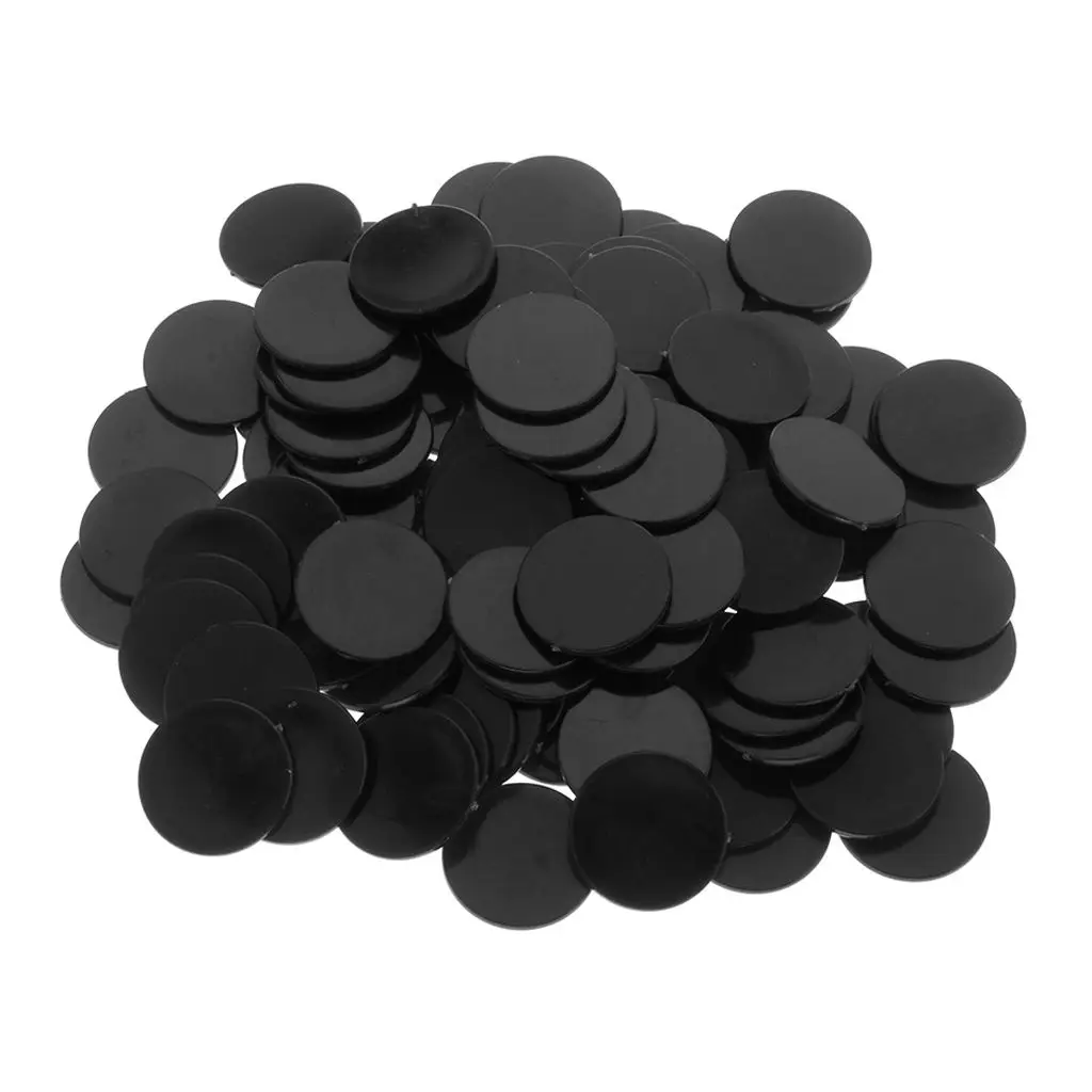 25MM Barreled Plastic Coin Bingo Poker Chips Casino Chip Money 100 Barrels a Barrel Plane Boundless Board Game Toys