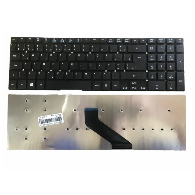 BR/FR/SP Keyboard For Acer V3-7710 V3-772G 5830 5830G 5830T 5755 V3-551 V3-571g v3-771G V3-731 V3-572G E5-771 ES1-512 NV55 NV57