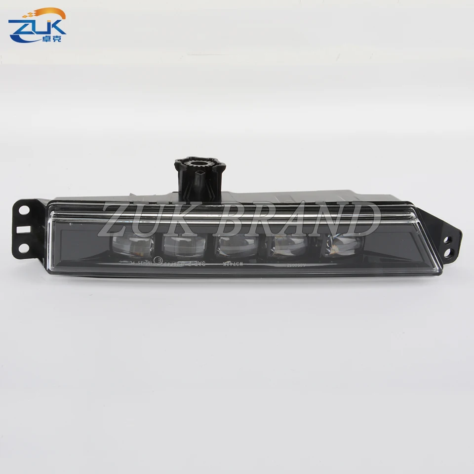 ZUK White Front Bumper LED Fog Light Reflector Foglight Foglamp For HONDA CRV CR-V 2017 2018 2019 2020 Daytime Running DRL Lamp view 4