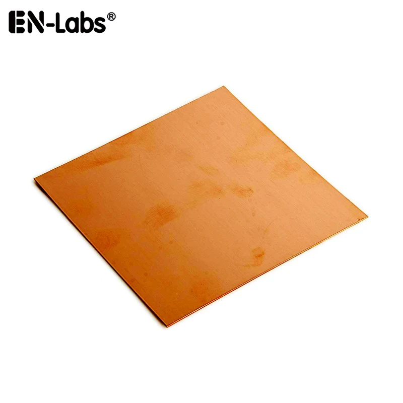 Pure Copper Plate T2 99.9% 100x100mm Heat sink Pad GPU Cooler Radiator Copper Sheet Heatsink LED Amplifier IC Heat Dissipation