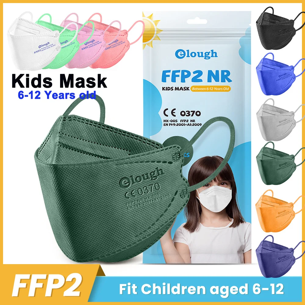 Children Mask fpp2 Approved ffp2mask kids Korean Fish Mask Respiratory Mask ffp 2 kn95 Face masks pff2 ffp2reutilizable FFPP2