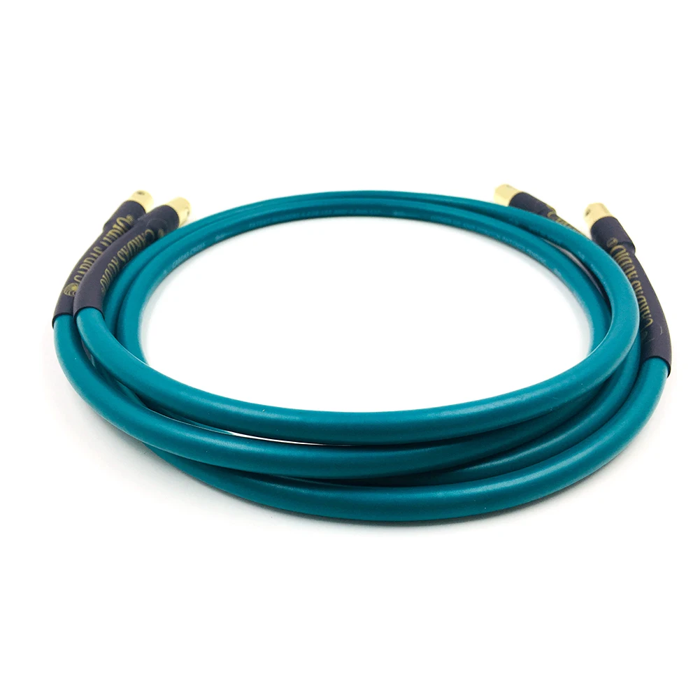 Thouliess Coppia HIFI Cardas Cavo di interconnessione RCA placcato oro Presa RCA Cardas Cross Amplificatore audio Lettore CD DVD Cavo per altoparlanti