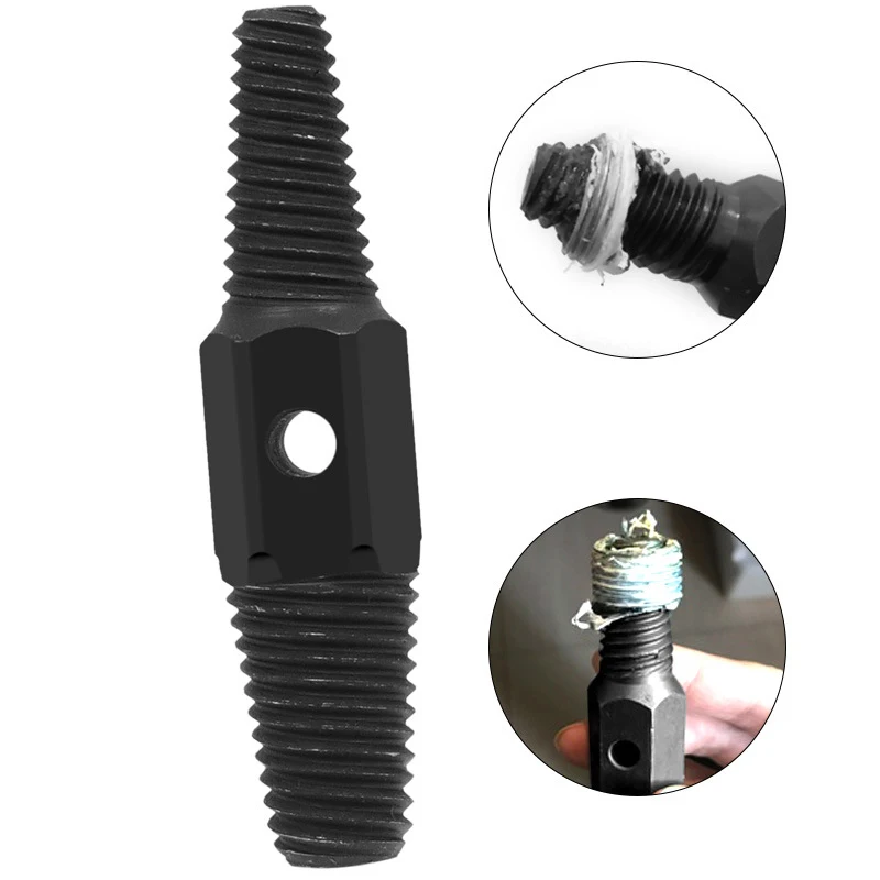 Herramienta de fontanero para reparación de tuberías de agua, juego de escariador manual, Extractor de tuberías rotas, válvula triangular, Extractor de cables rotos, 1 unidad