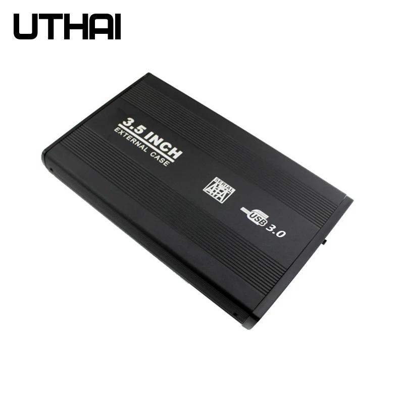 SATA에서 USB 3.0 데스크탑 알루미늄 합금, 강력한 방열 하드 드라이브 인클로저, 외부 모바일 HDD 인클로저, Q07, 3.5 인치
