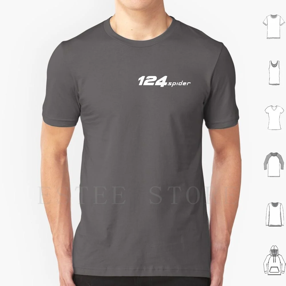 

Abarth 124 Spider T Shirt Men Cotton 6xl Abarth 124 Spider Italy Nuburgring Monaco Nubur