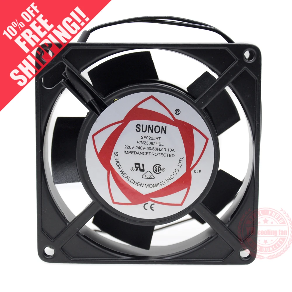 NEW SUNON SF23092A P/N 2092HBL 9225 AC220V Axial cooling fan