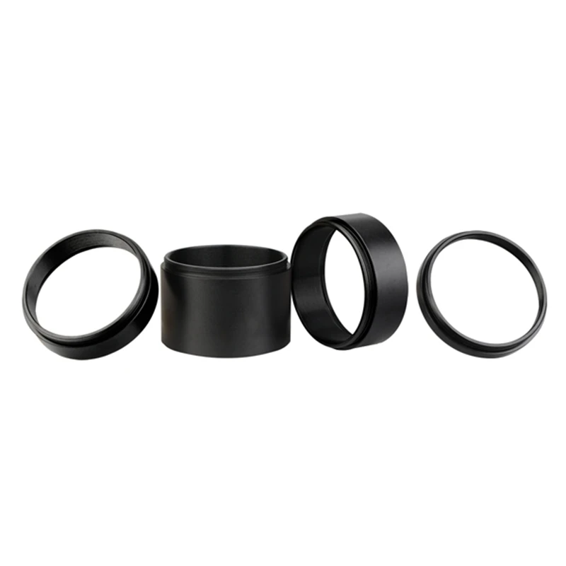 2 Inch M42 Extension Tube Kit 5/10/15/30Mm M42X0.75 on Both Sides for Astronomy Professional Telescope Astrophotography