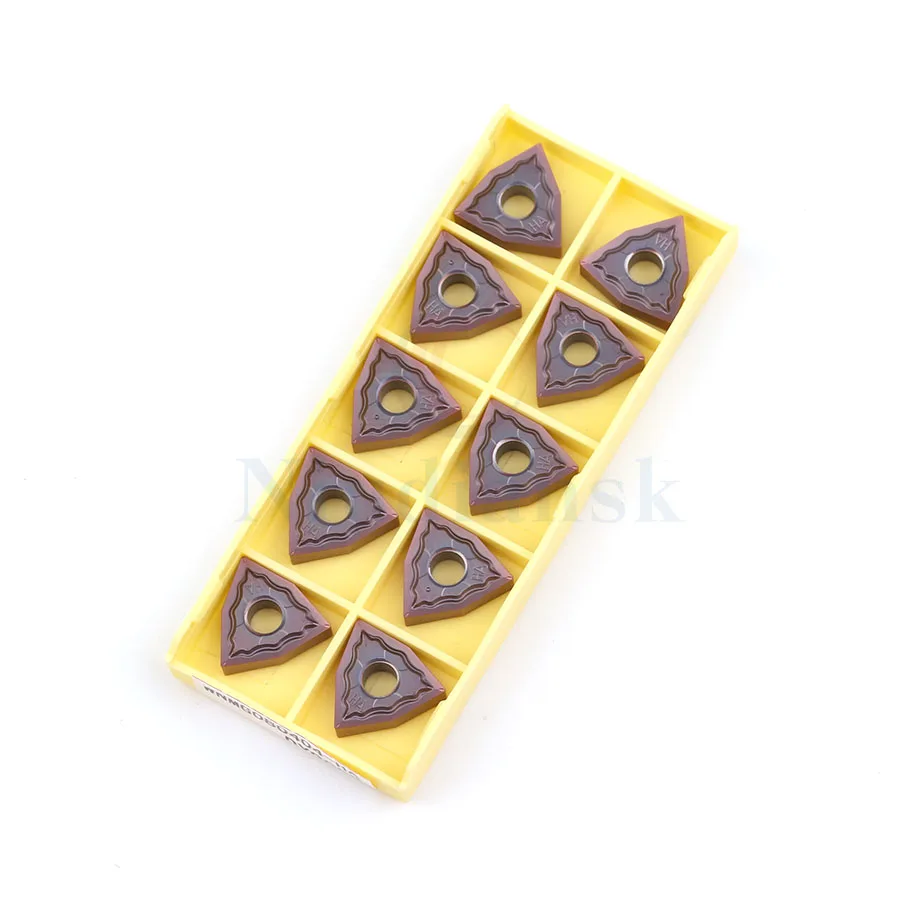 WNMG080404 WNMG080408- HA LF6018 outil de tournage interne pour tour CNC, insert en carbure d'origine 100%, 10 pièces, prix d'usine