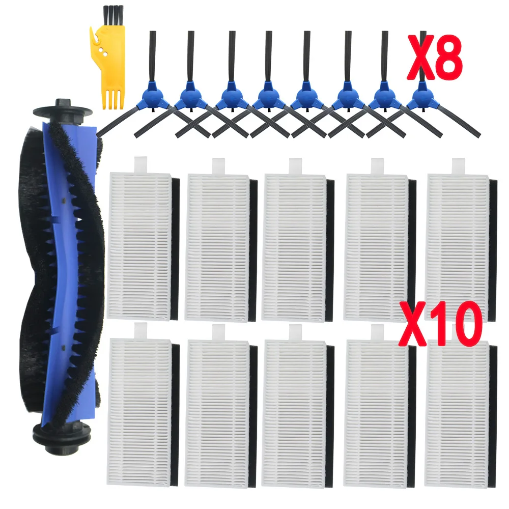 Accessoires Kit Compatibel Met Eufy Robovac 11 S, Robovac 30, Robovac 30 C, Robovac 15C, accessoire Robotic Vacuum 8X Cleaner Fi