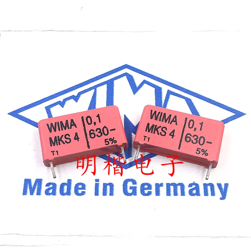 

30pcs Capacitance WIMA MKS4 630V 0.1UF 630V104nf 100 feet from the 22.5 mm free shipping