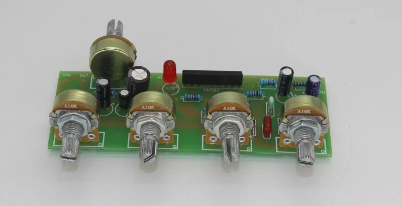 

DIY моно четырехходовой микшер для платы микрофон смешивание печатной платы