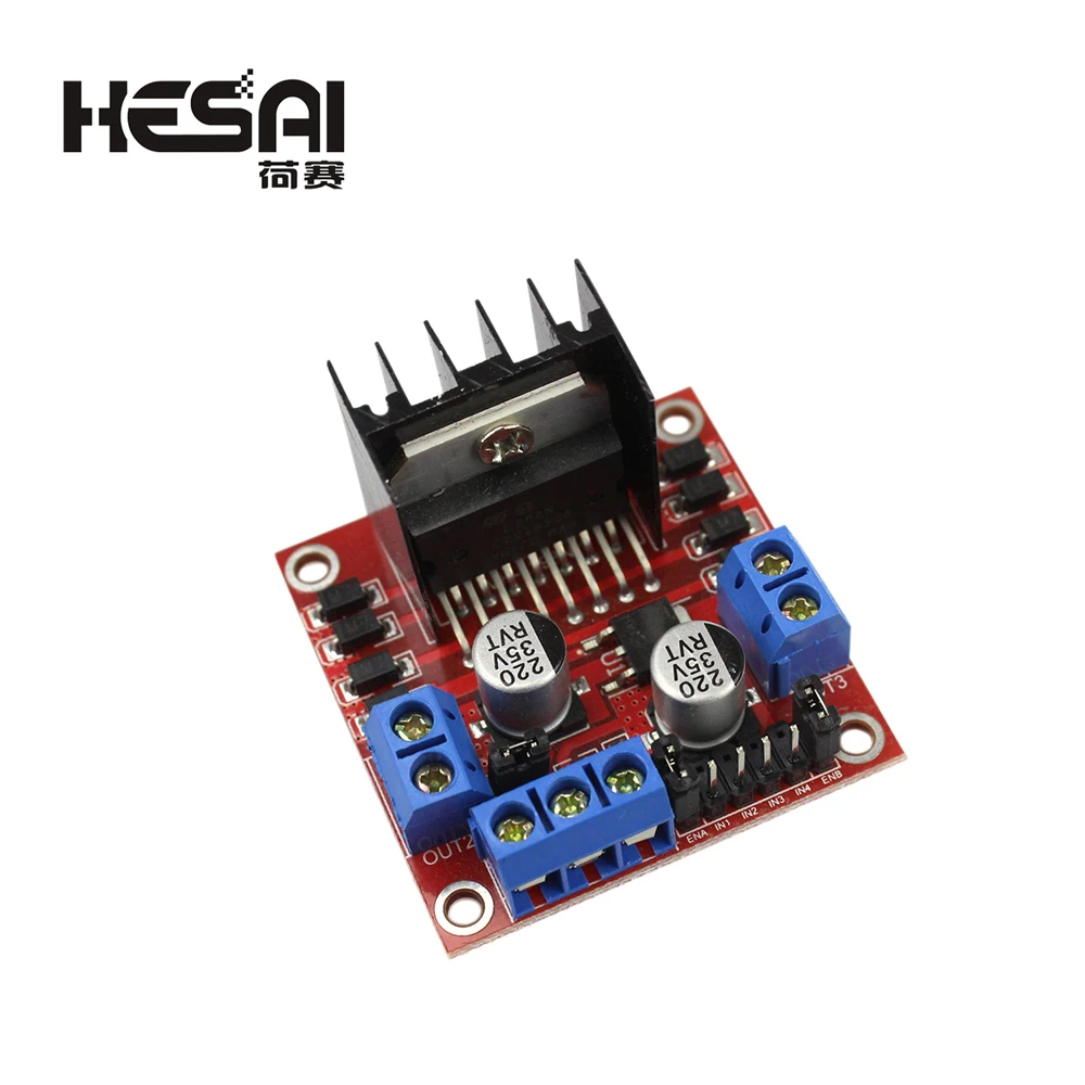 Picture 3: Dual H Bridge DC Stepper Motor Drive Controller Board Module L298 For Arduino Smart Car Robot