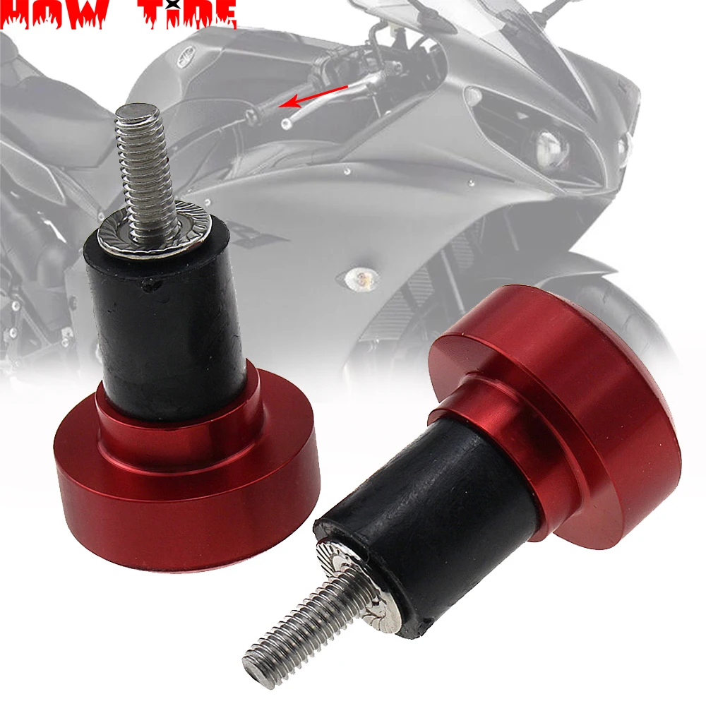 

Рукоятка на руль, наконечники руля, ползунок для YAMAHA YZFR1 YZF-R1 YZFR6 YZF-R6 1998-2017, аксессуары для мотоциклов из алюминия с ЧПУ