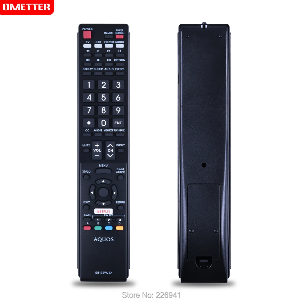 

Original Remote Control GB172WJSA For SHARP AQUOS LED TV LC-60EQ30U LC-60LE661U LC-60LE660U LC-60C6600U LC-70LE660U LC-80LE661U