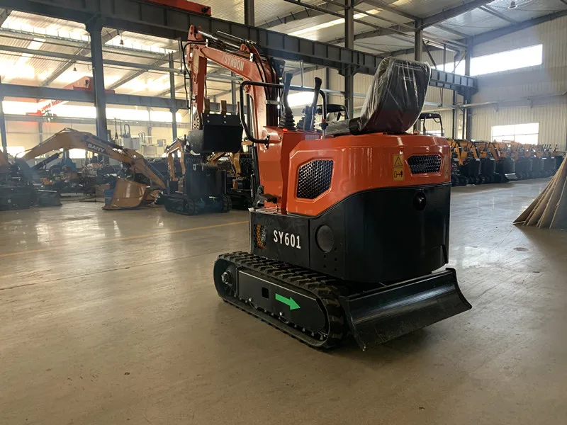 SYNBON ก่อสร้างเครื่องจีน Crawler ขนาดเล็ก Digger Excavator Mini Digger