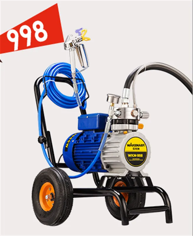 

High pressure Airless Paint Sprayer 220V 3000/3500W 8L/12L min With 1/2 Spray Guns Electric Airless Painting Machine 3000N/S