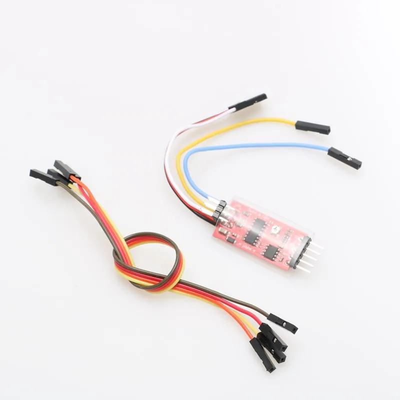 3.6V-6V Sound Light Module Simulation Turn to Jump Lamp LED 4P Cable Connect Receiver for DIY Toy RC Models Assemble Accessories