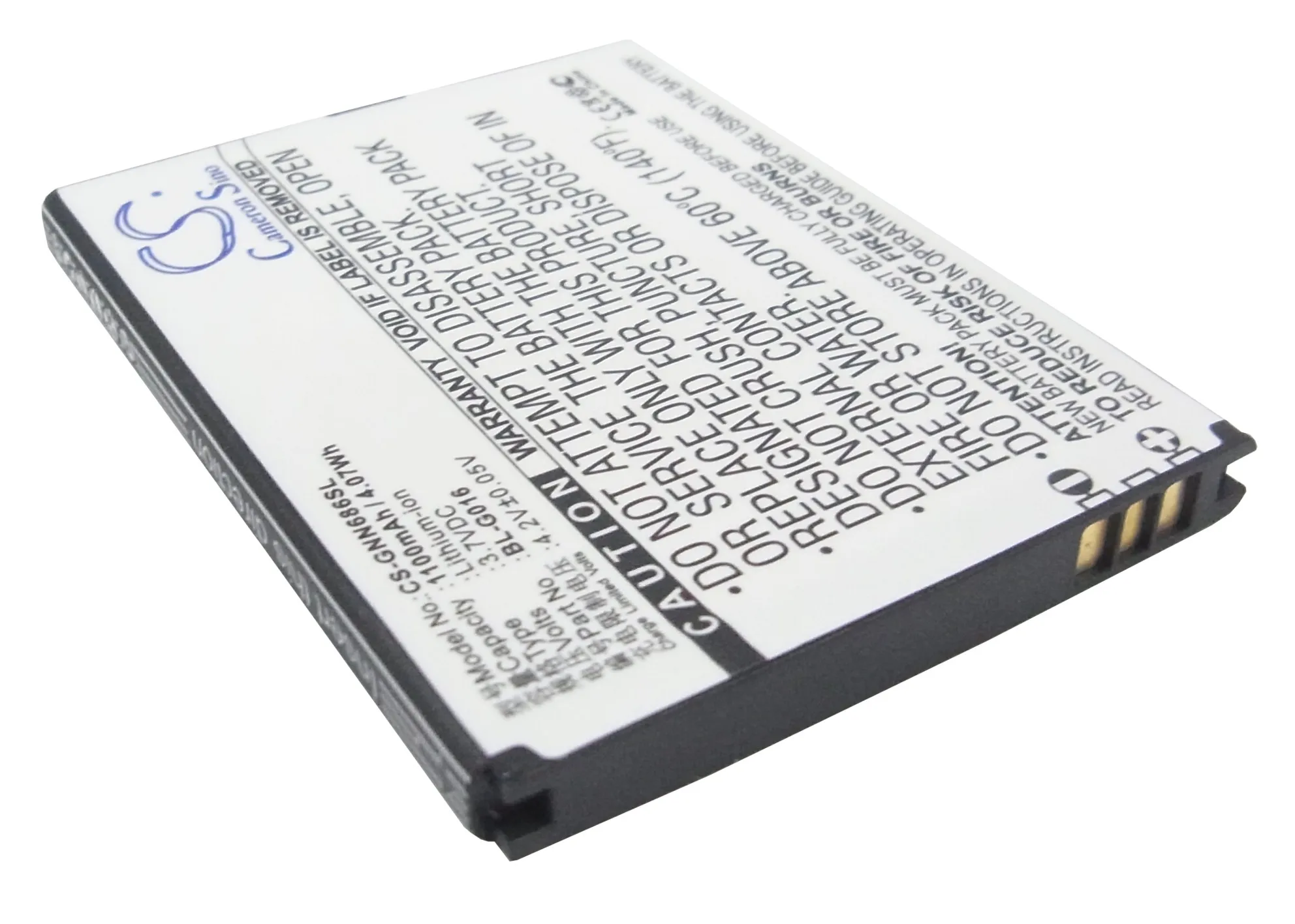 CS 1100mAh / 4.07Wh battery for Explay Infinity, Infinity II