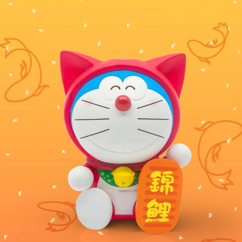 Doraemon Blind Box Toys Cat Lucky More Cartoon Anime Action Figure Surprise Box Guess Bag Model Dekoracja domu Prezent urodzinowy