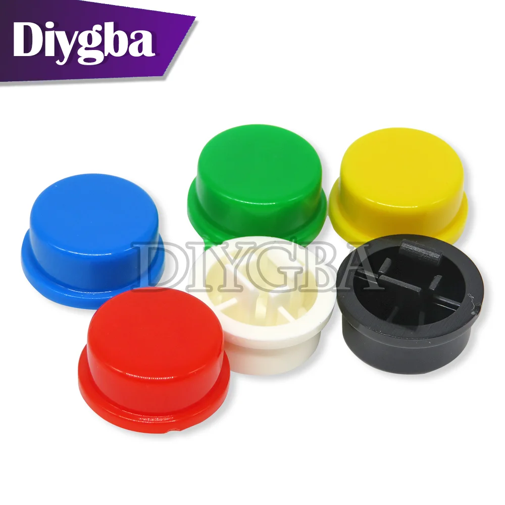 20PCS For PCB Momentary Tactile Tact Mini Push Button Switch Module DIP 4PIN Round Cap diygba A24